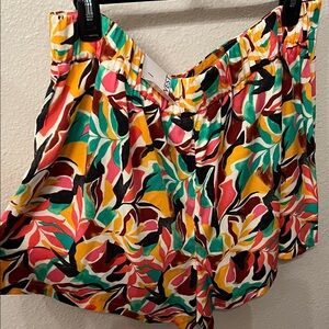 Nine West Multicolor Floral Shorts